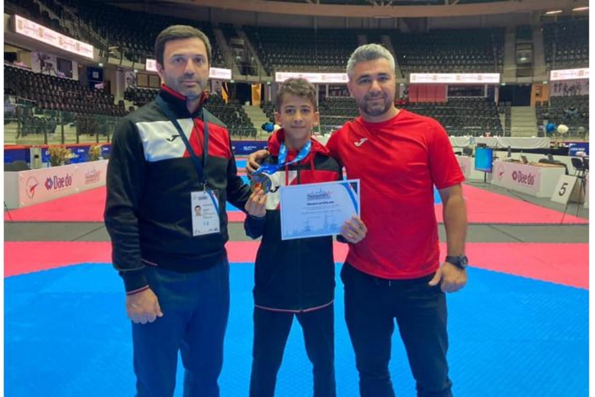 Taekvondoçumuz Avropa çempionu oldu — FOTOLAR