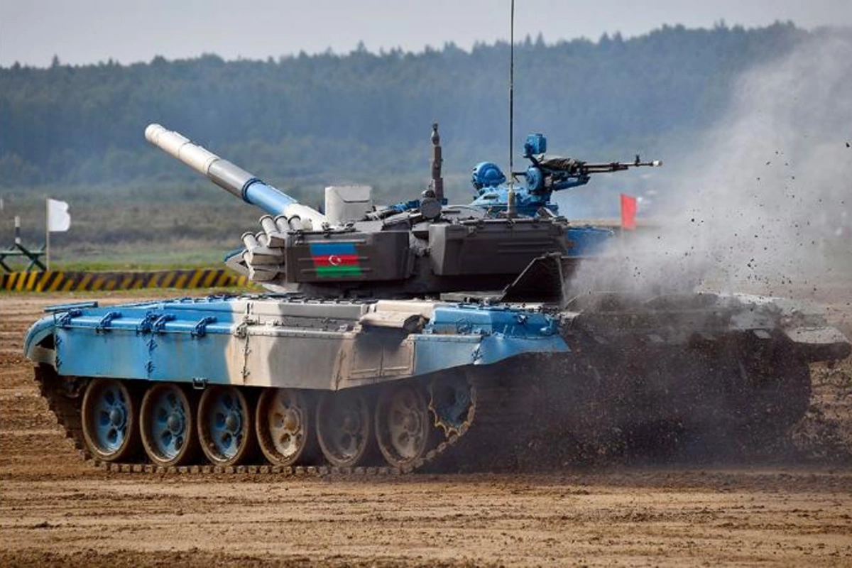 Tankçılarımız “Beynəlxalq Ordu Oyunları - 2021” yarışında uğurla iştirak edirlər — FOTO
