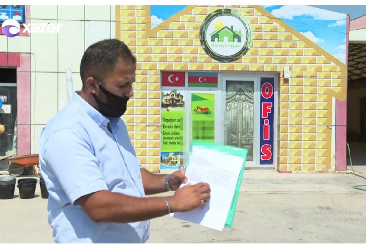 Tikinti şirkətinin növbəti fırıldağı — VİDEO