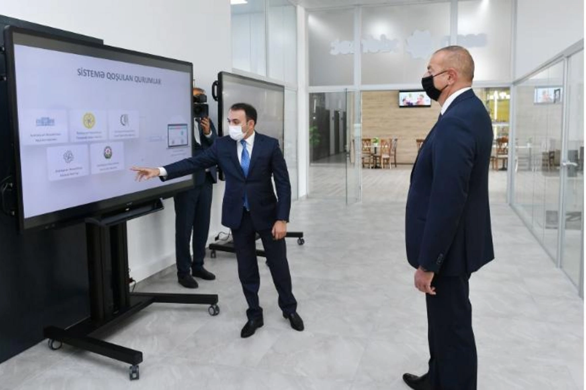 İlham Əliyev 6 saylı Bakı “ASAN xidmət” mərkəzinin açılışını etdi — FOTOLAR