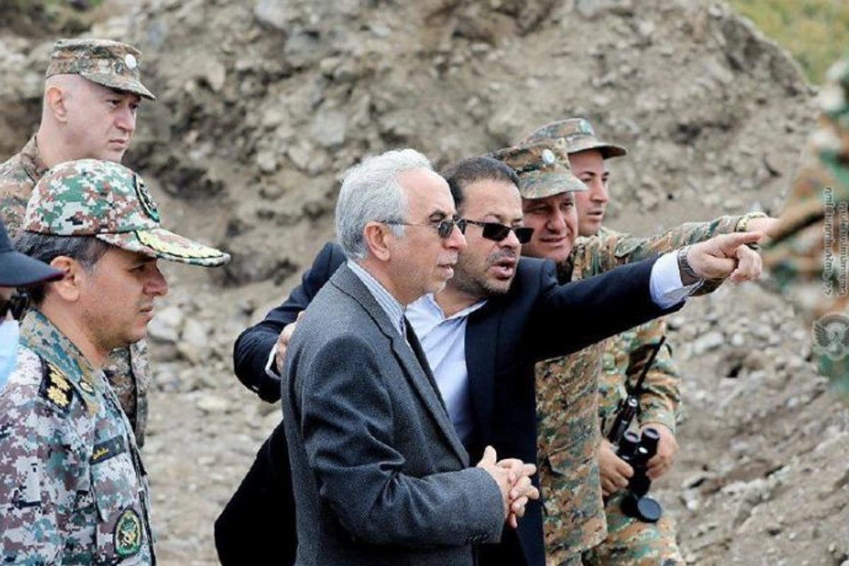 İranın Ermənistandakı səfiri Kəlbəcərlə sərhədə gəldi