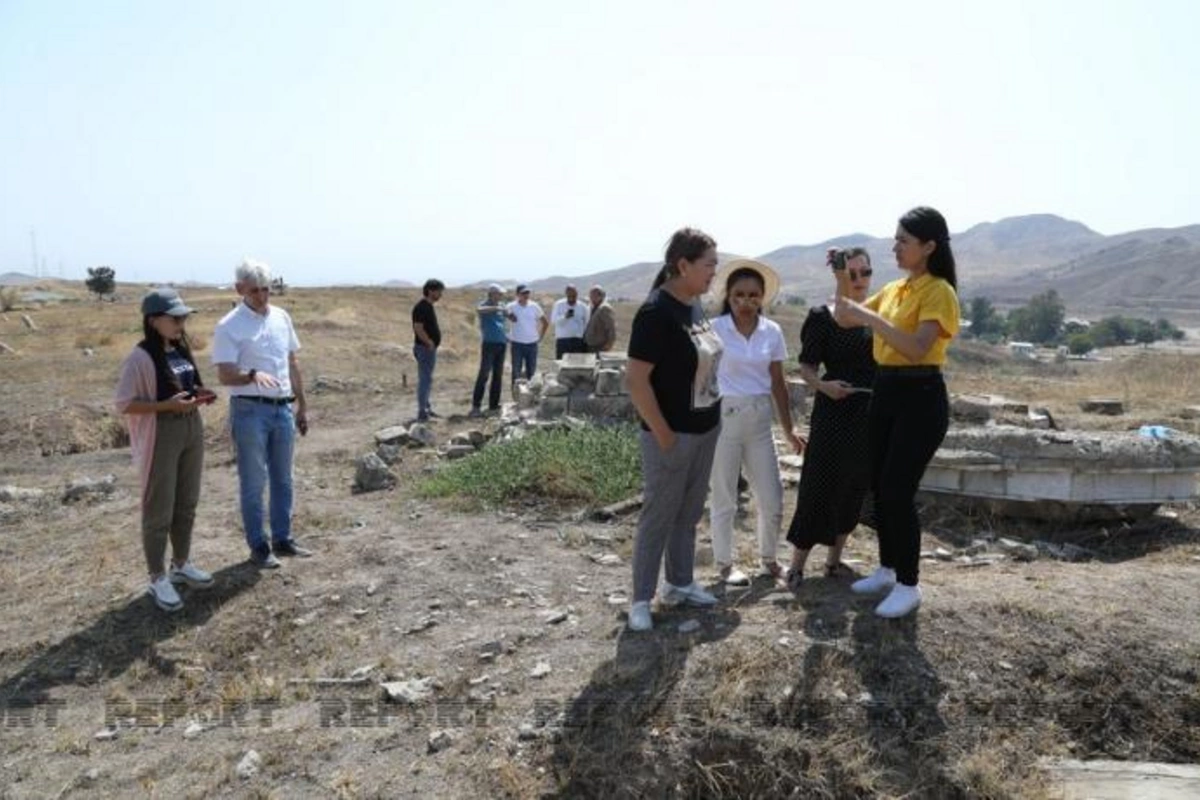 Türk Şurası ölkələrinin jurnalistləri Cəbrayılda — FOTOLAR