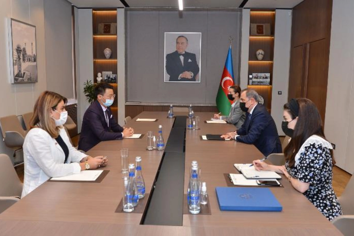 XİN başçısı Britaniya rəsmisi ilə görüşdü