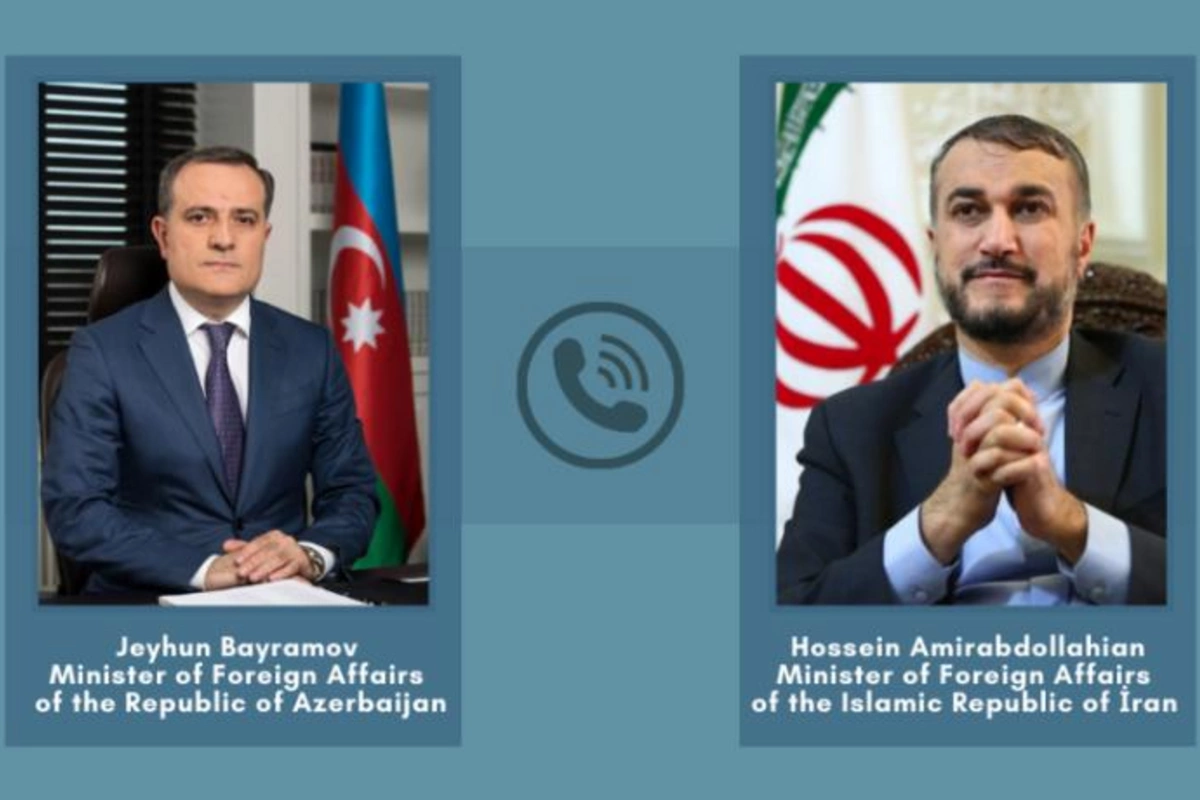 Ceyhun Bayramov iranlı həmkarı ilə regiondakı vəziyyətdən danışdı