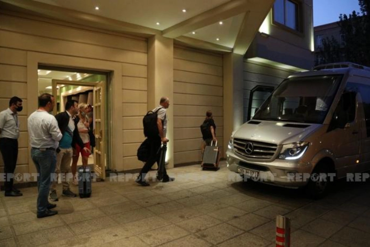 Türk Şurası ölkələri jurnalistlərinin Füzuli, Cəbrayıl, Şuşaya səfəri başladı — FOTOLAR