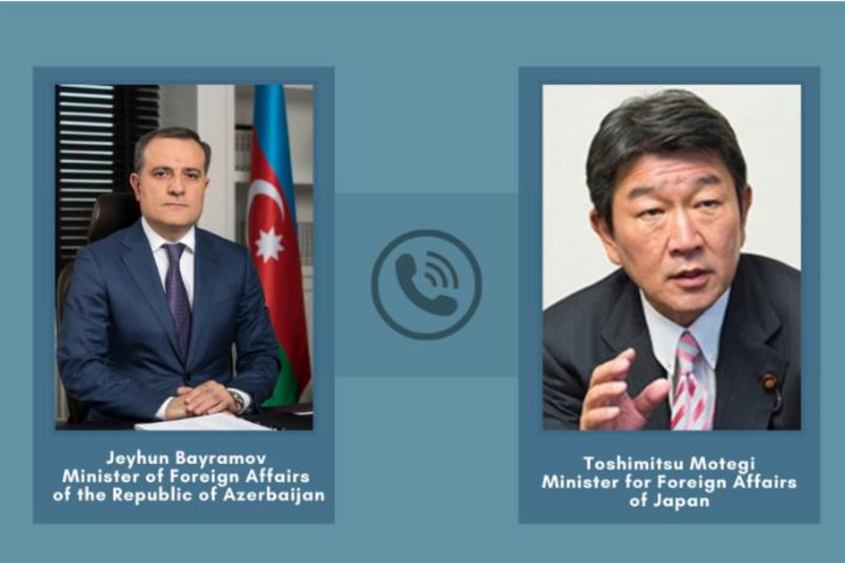 Azərbaycan və Yaponiya XİN başçıları arasında telefon danışığı oldu
