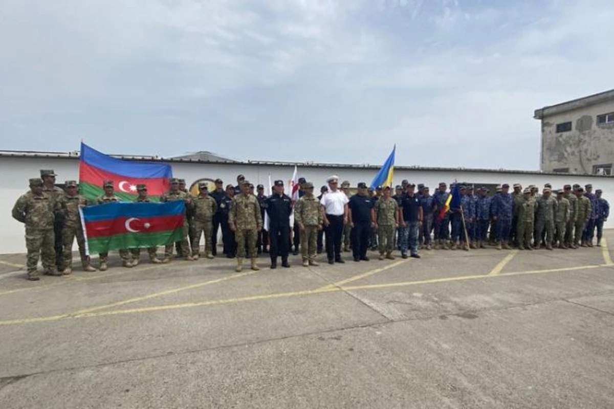 Azərbaycan hərbi dənizçiləri beynəlxalq təlimdə iştirak etdi — FOTO