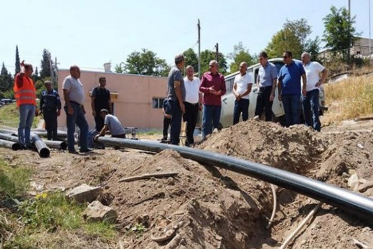 Xankəndidəki ermənilərin içməli su təminatında ciddi problem yarandı
