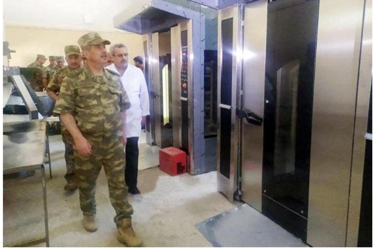 Azad edilmiş ərazilərdə hərbçilər üçün çörək zavodu fəaliyyətə başladı — FOTOLAR