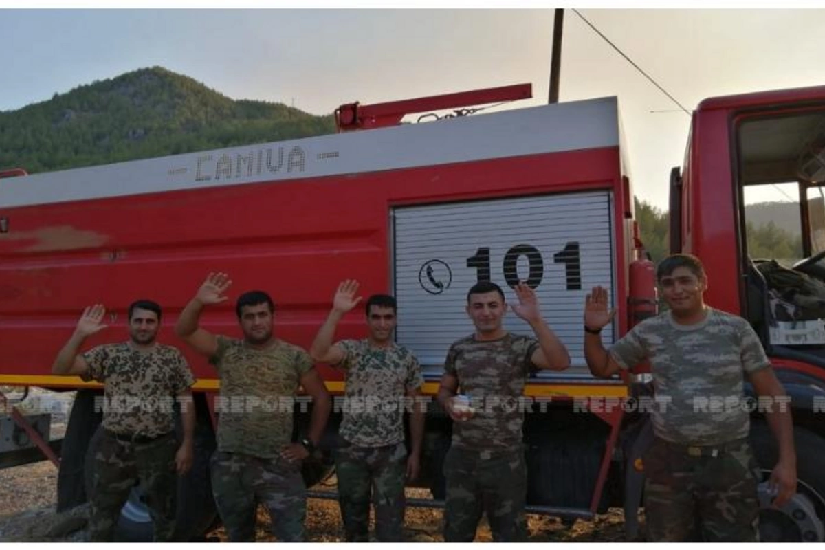 Bu gün Köyceyiz, Çayhisar və Sazakda yanğınları söndürdük — FHN-in əməkdaşı