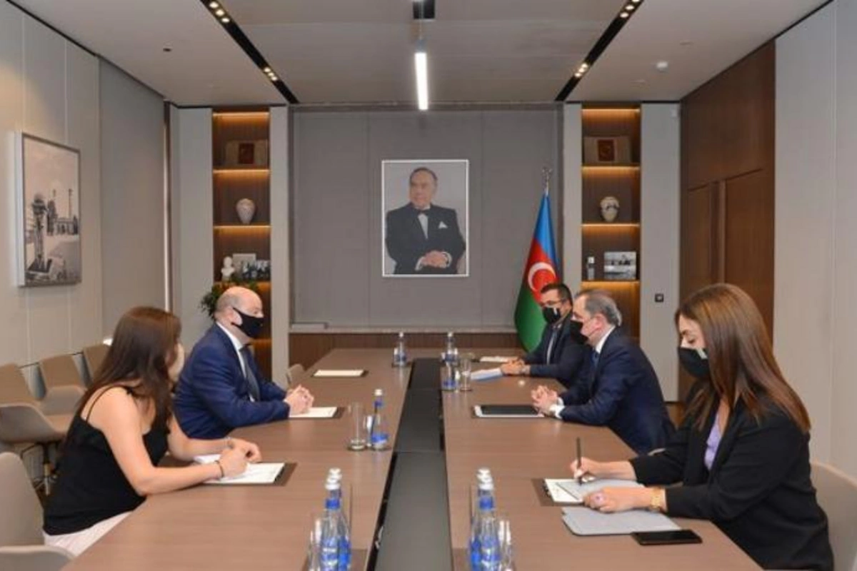 Ceyhun Bayramov Belçikanın yeni səfirini qəbul edib — FOTO