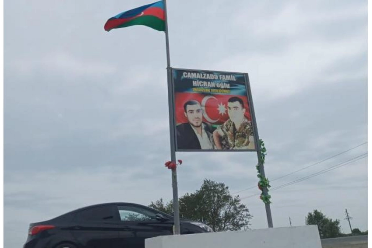 Salyan rayon İcra Hakimiyyətindən bayrağımıza həssas yanaşma — FOTOLAR