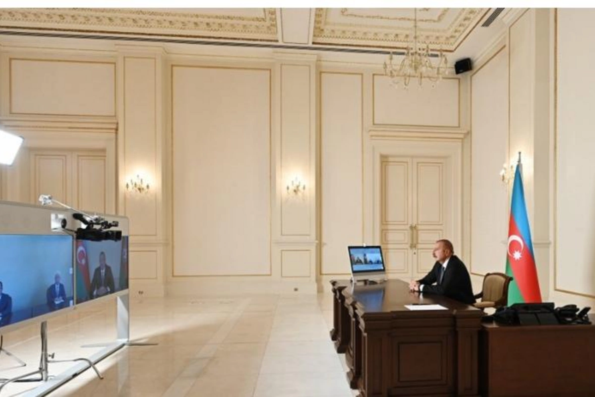 Prezident yeni icra başçılarını videoformatda qəbul etdi