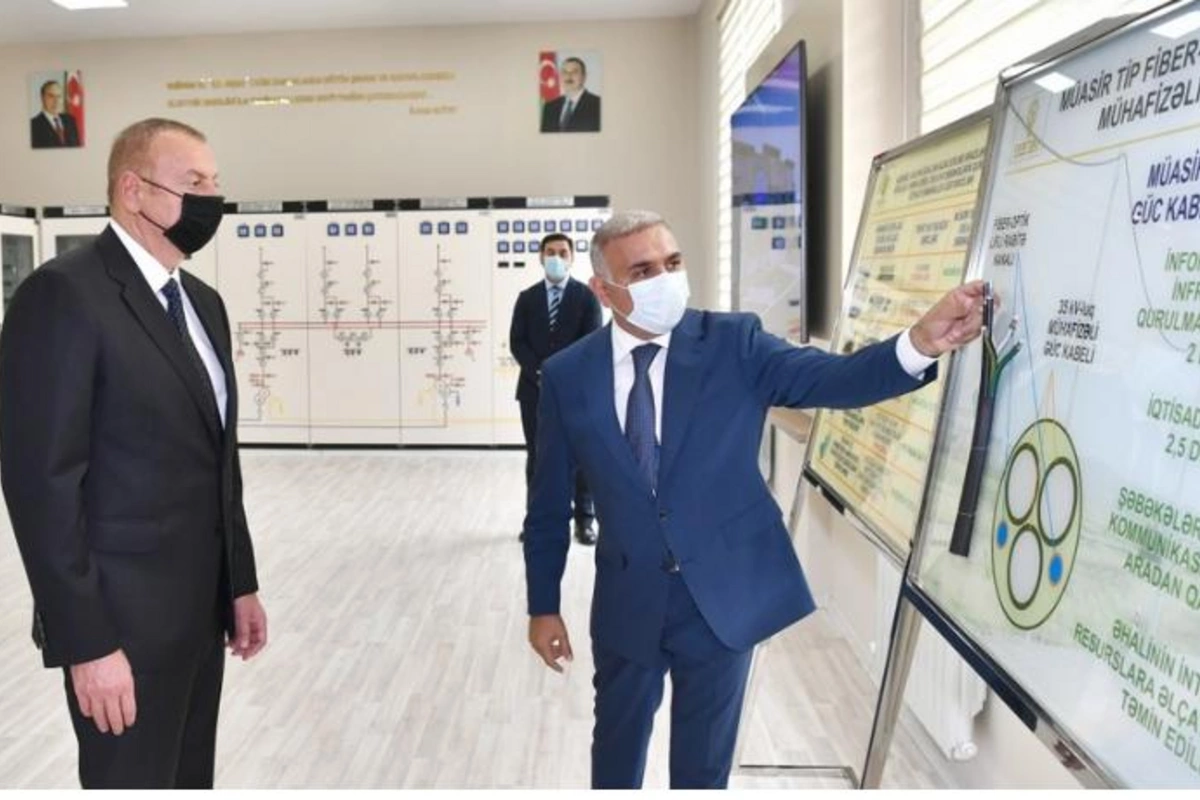 İlham Əliyev Bakıda “Buzovna-1” yarımstansiyasının açılışında iştirak etdi — FOTOLAR
