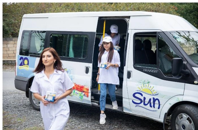 “SUN” markası növbəti maarifləndirmə layihəsini reallaşdırdı — FOTOLAR