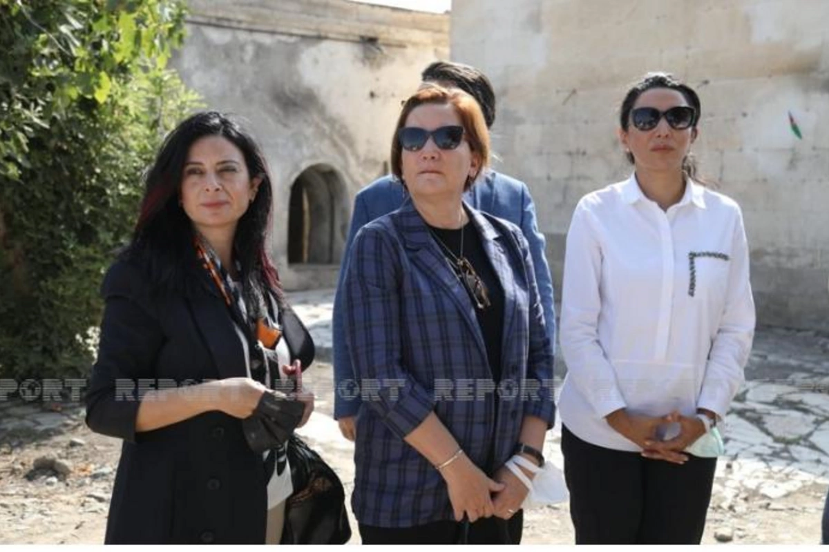 İƏT nümayəndə heyəti Ağdamda faktaraşdırıcı missiya həyata keçirdi — FOTOLAR