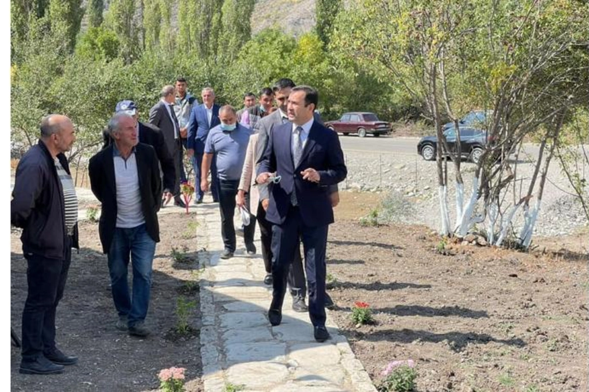 Lahıc qəsəbəsində Kənd turizmi yaradılır — FOTOLAR