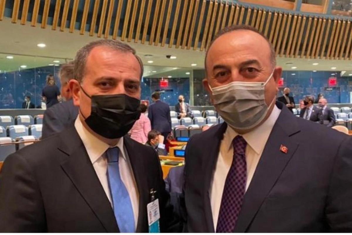 Ceyhun Bayramov Çavuşoğlu ilə görüşdü