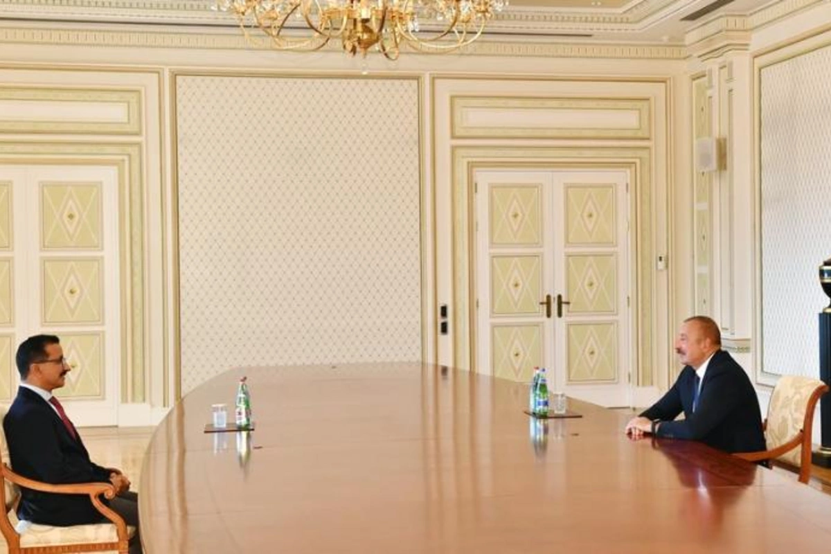 İlham Əliyev “DP World” şirkətlər qrupunun sədrini qəbul etdi