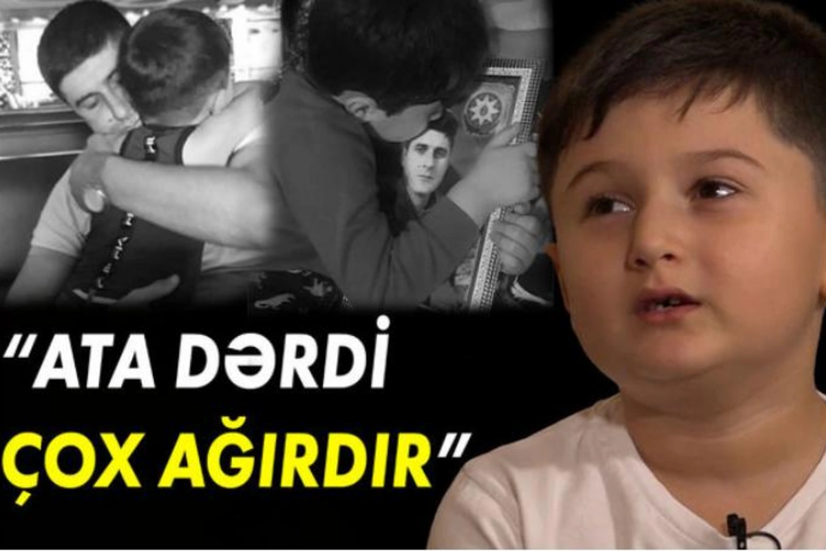 Şəhid övladı: Bilirəm ki, atam məni görür, onun üçün də özümə söz verirəm ki, ağlamayacam — VİDEO
