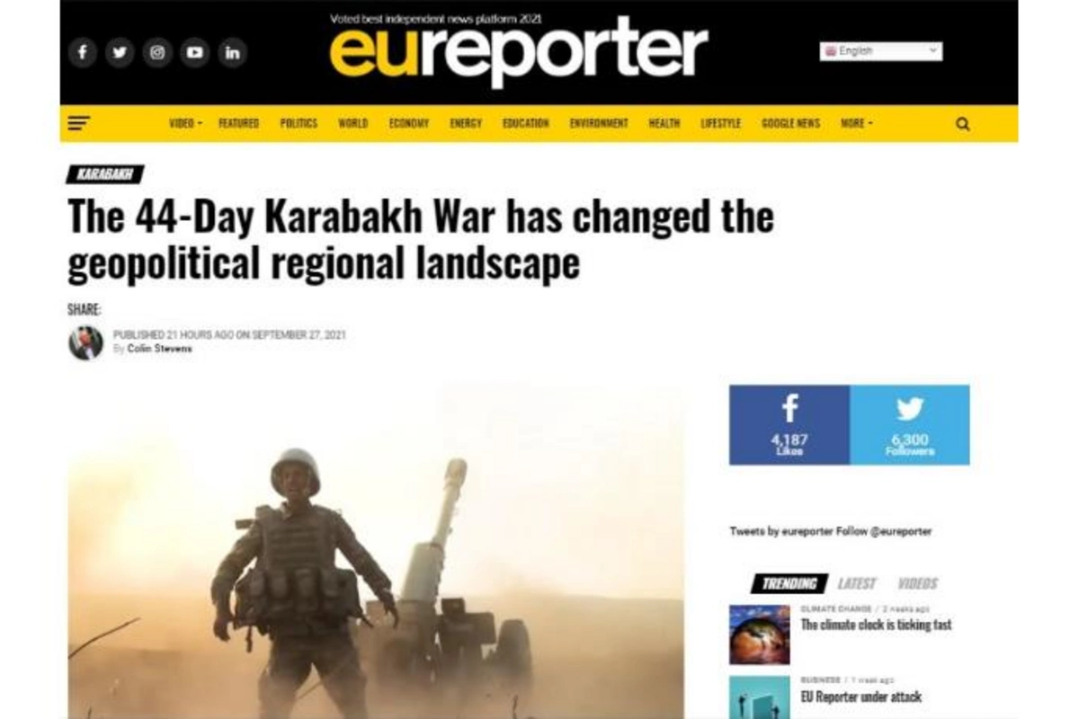 Zəngəzur dəhlizi bütün ölkələr üçün yeni iqtisadi imkanlar yaradacaq — “Еureporter”