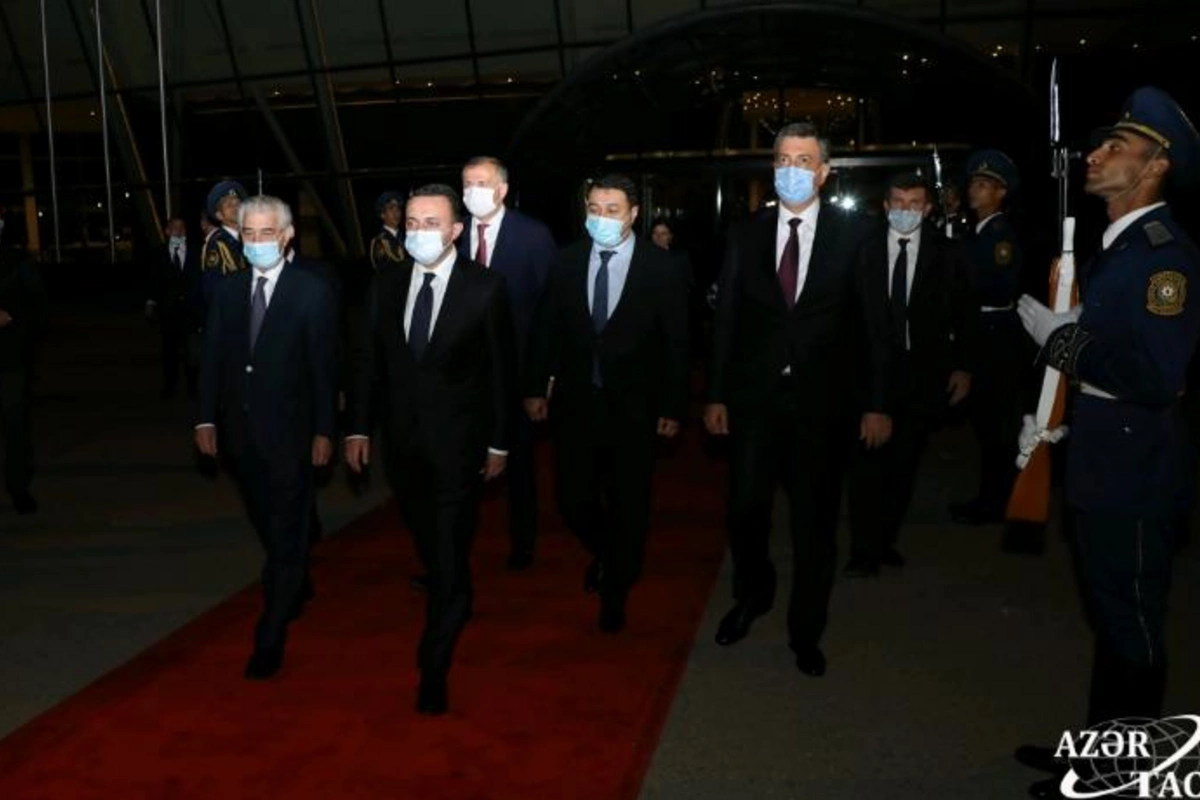 Gürcüstanın Baş nazirinin Azərbaycana səfəri başa çatdı