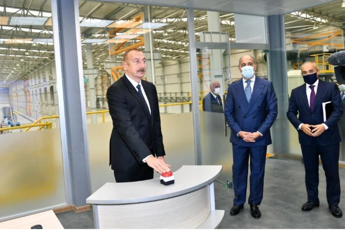 Sumqayıt Kimya Sənaye Parkında “Azmonbat” MMC-nin açılışı oldu — YENİLƏNİB