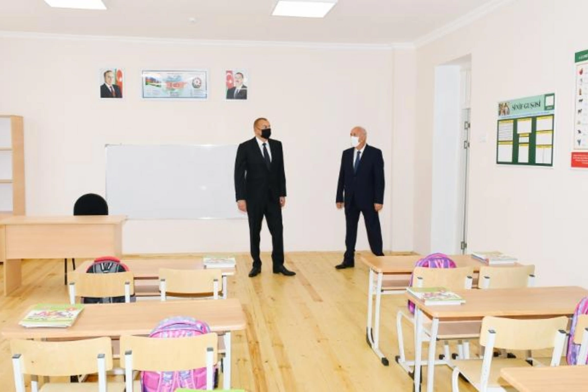 Sumqayıtda 20 nömrəli tam orta məktəb istifadəyə verildi — YENİLƏNİB