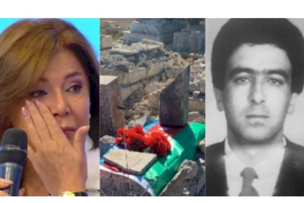 Gülüstan Əliyeva: “Ermənilər yoldaşımın qəbrini qazıb cəsədi çıxarıblar“ — VİDEO
