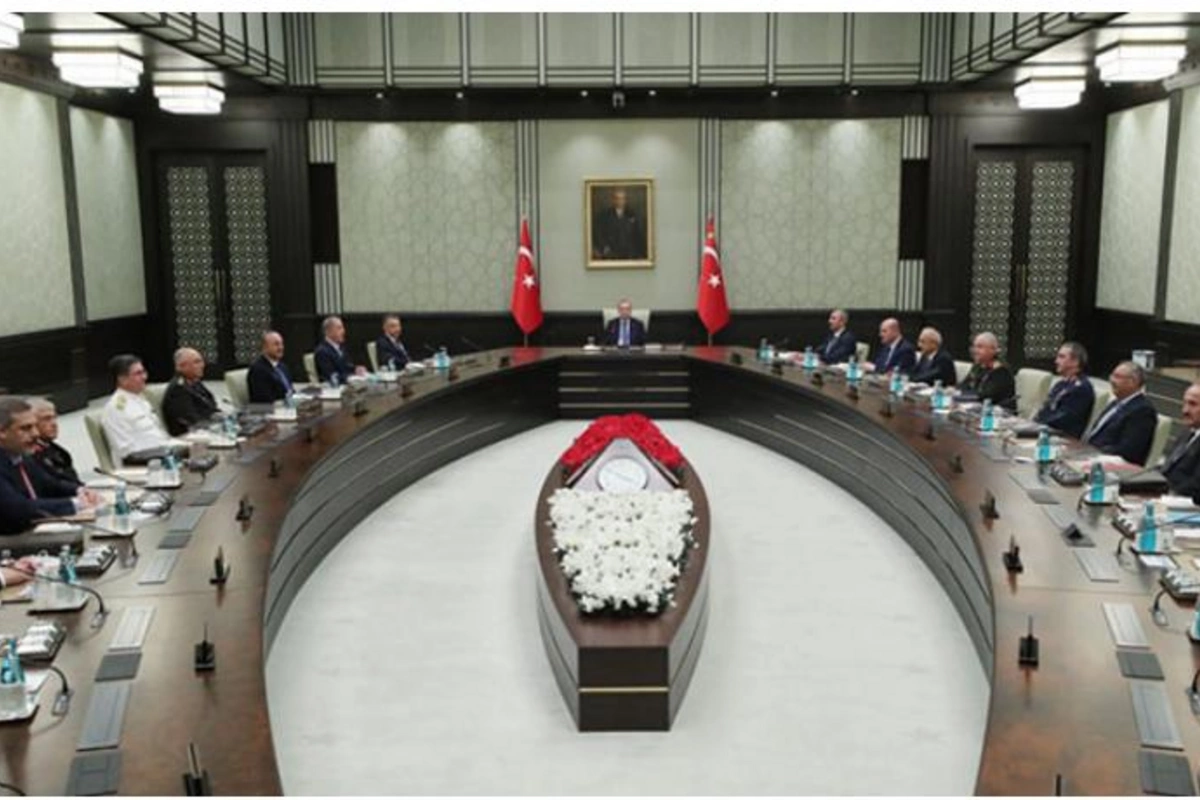 Türkiyə Təhlükəsizlik Şurası toplandı