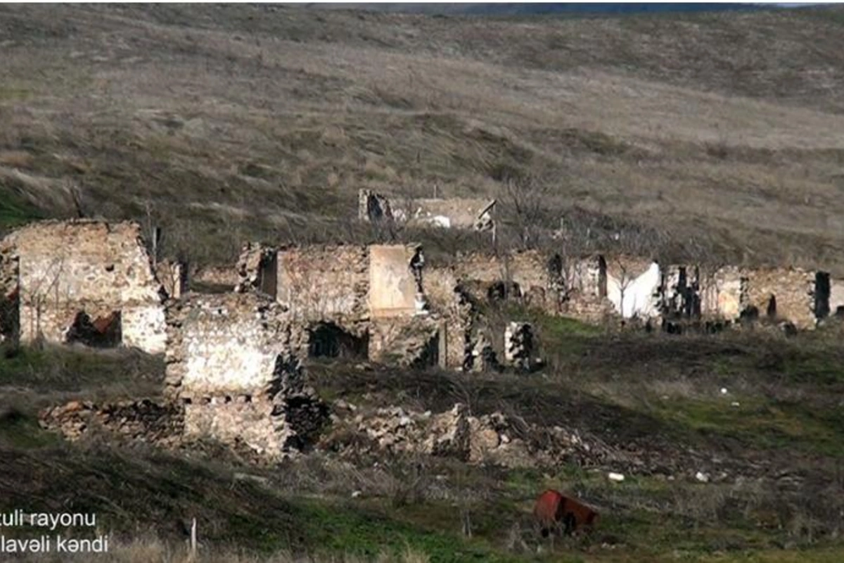 Füzulinin Mollavəli kəndindən görüntülər — VİDEO