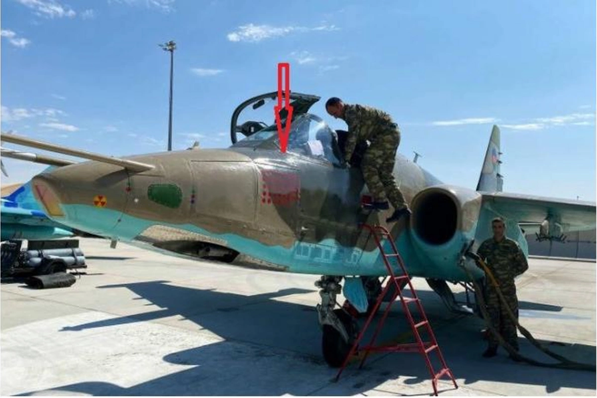 Su-25 təyyarəsindəki hər ulduz bir erməni hədəfidir
