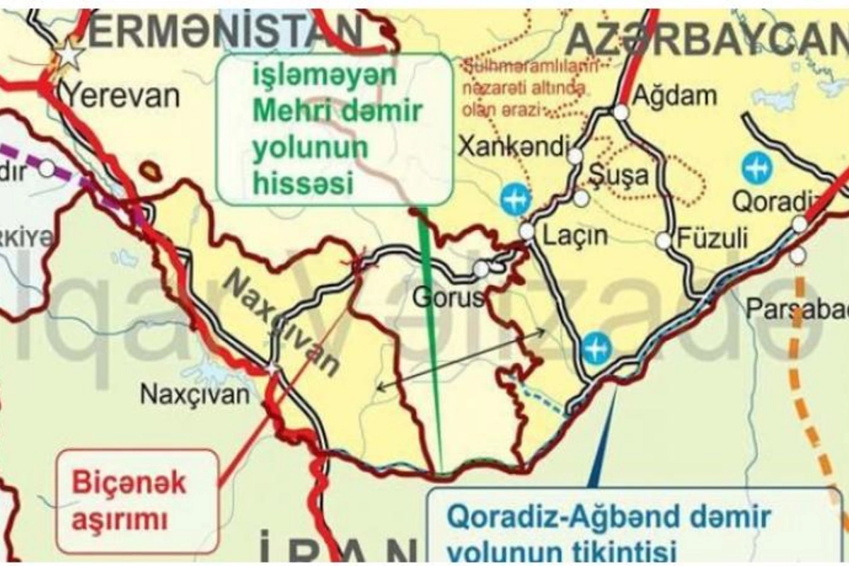 Rəsmi İrəvan dəmir yolu ilə bağlı qərar verdi — İndi isə 226 milyon axtarır