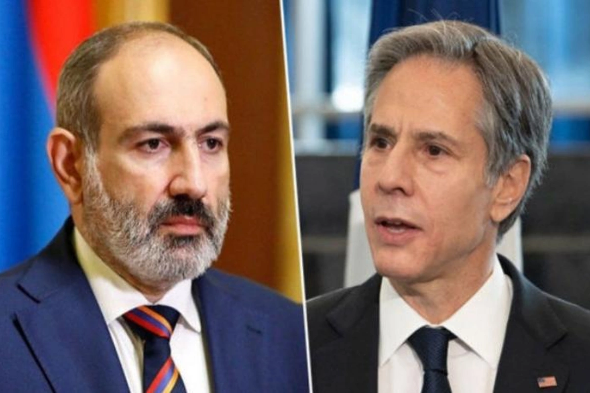 Paşinyan və Blinken Ermənistan - Azərbaycan sərhədindəki vəziyyəti müzakirə ediblər