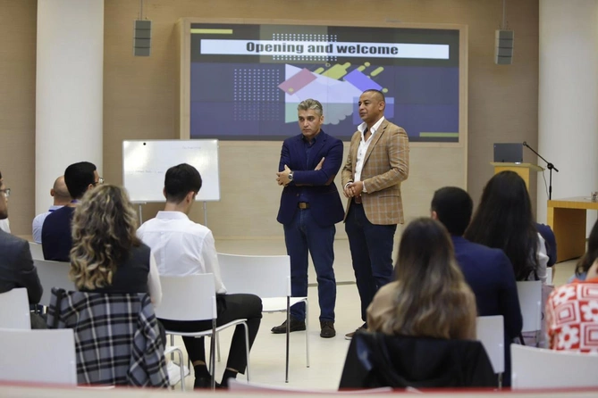 MEDİA və ADA Universiteti telejurnalistlər üçün təlimlərə başladı— FOTOLAR