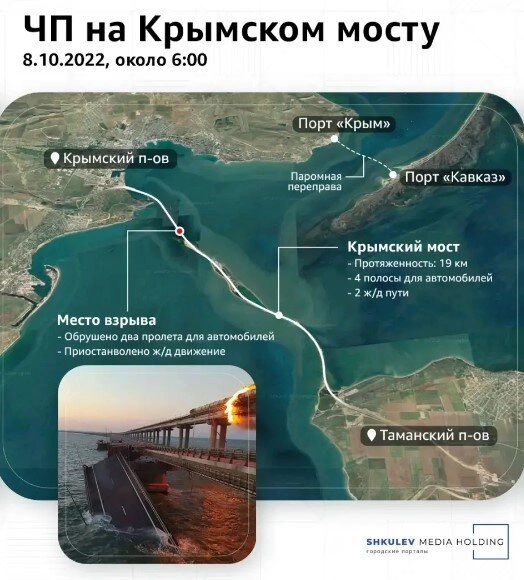 Krım körpüsünün partladılmasında azərbaycanlının furası seçilib — İlkin detallar (VİDEO) Krım körpüsünün partladılmasında azərbaycanlının furası seçilib — İlkin detallar (VİDEO)