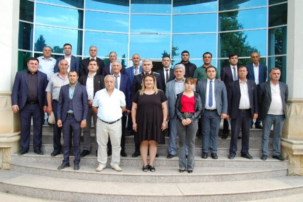 Tovuz bələdiyyələri ilə “Ətraf mühitin qorunmasında bələdiyyələrin rolunun artırılması mövzusunda görüşlər keçirilib — FOTO