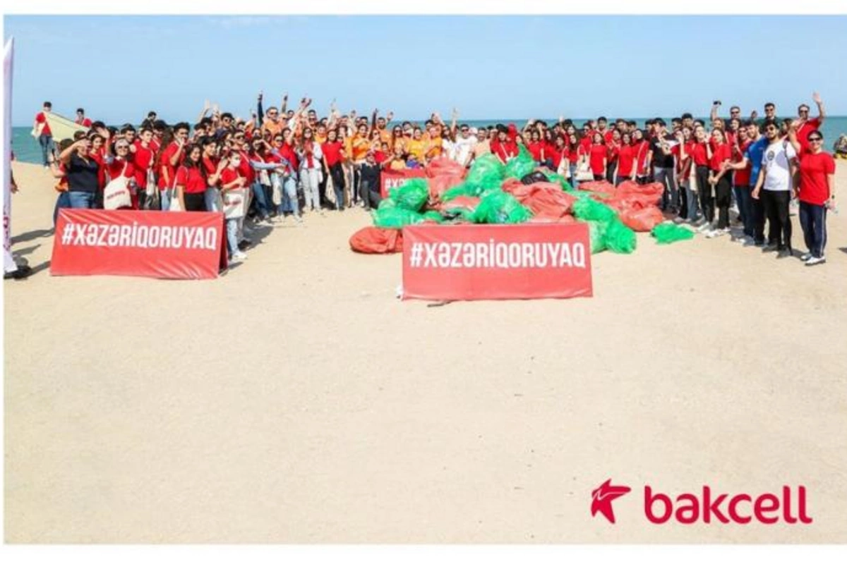Bakcellin dəstəyilə növbəti Xəzəri qoruyaq! kampaniyası həyata keçirilib— FOTOLAR