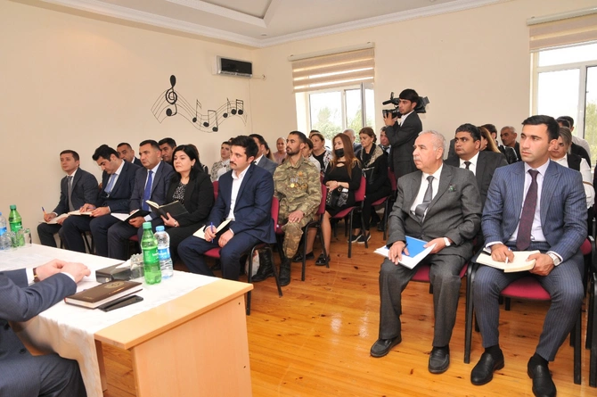 Abşeronda növbəti vətəndaş qəbulları keçirilib — FOTOLAR