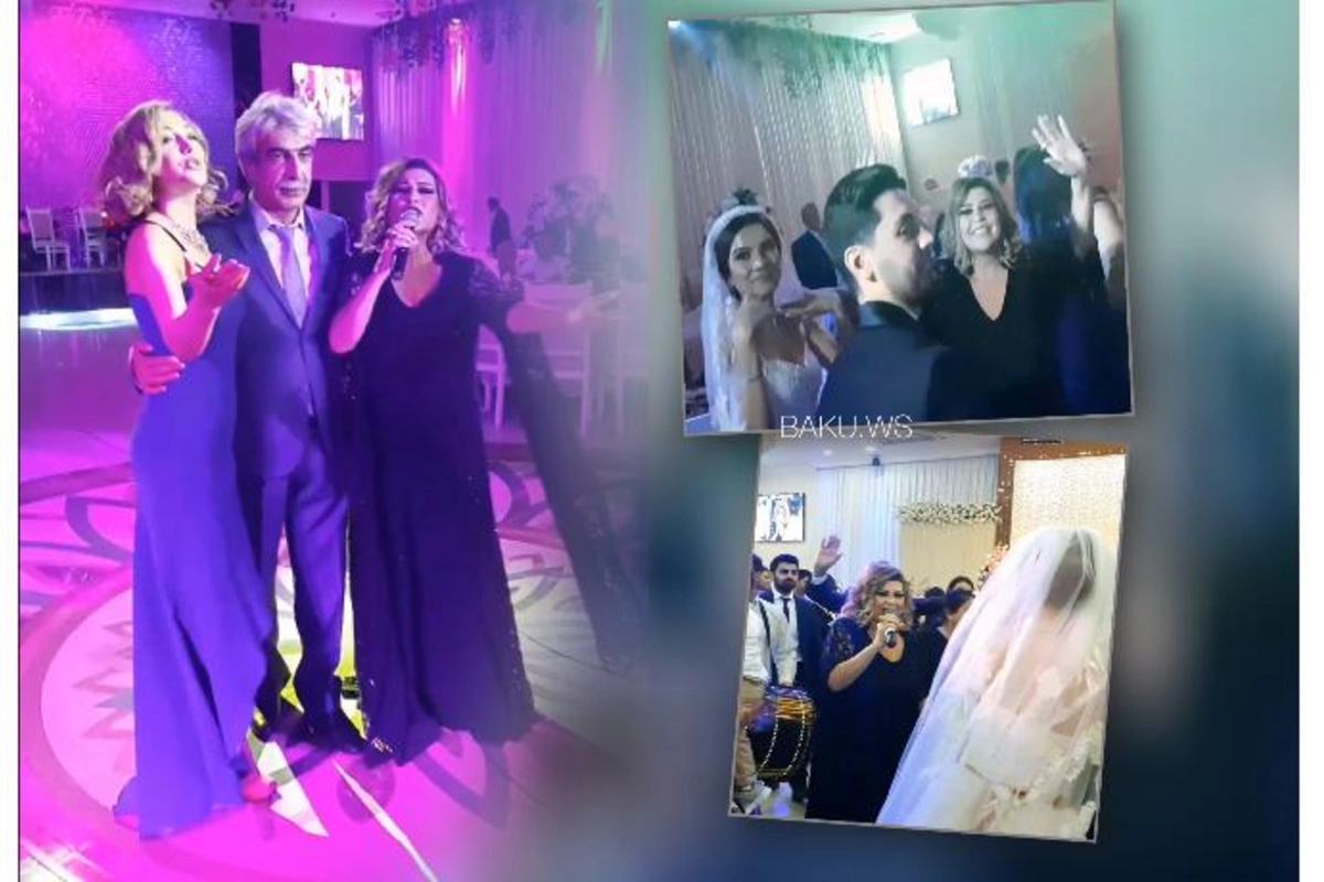 Azərbaycanın məşhur musiqiçisinin qızının toyundan görüntülər — VİDEO