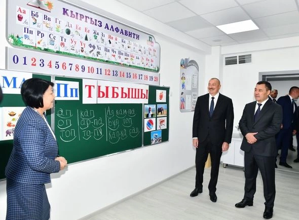 Bişkekdə Nizami Gəncəvi adına məktəbin açılış mərasimi keçirilib — FOTO Bişkekdə Nizami Gəncəvi adına məktəbin açılış mərasimi keçirilib — FOTO
