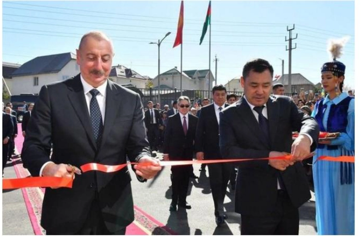Bişkekdə Nizami Gəncəvi adına məktəbin açılış mərasimi keçirilib — FOTO