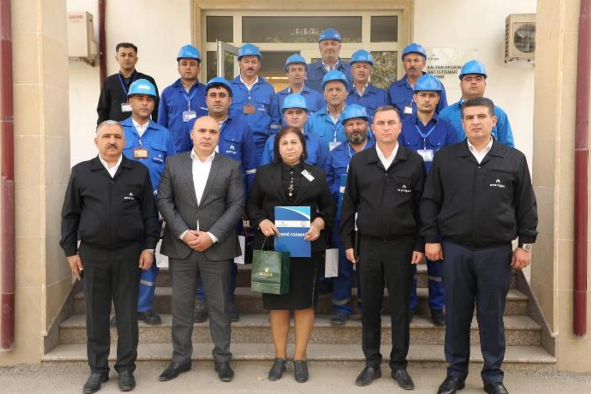 Salyan RQİİ-nin əməkdaşları təltif edildi — FOTOLAR