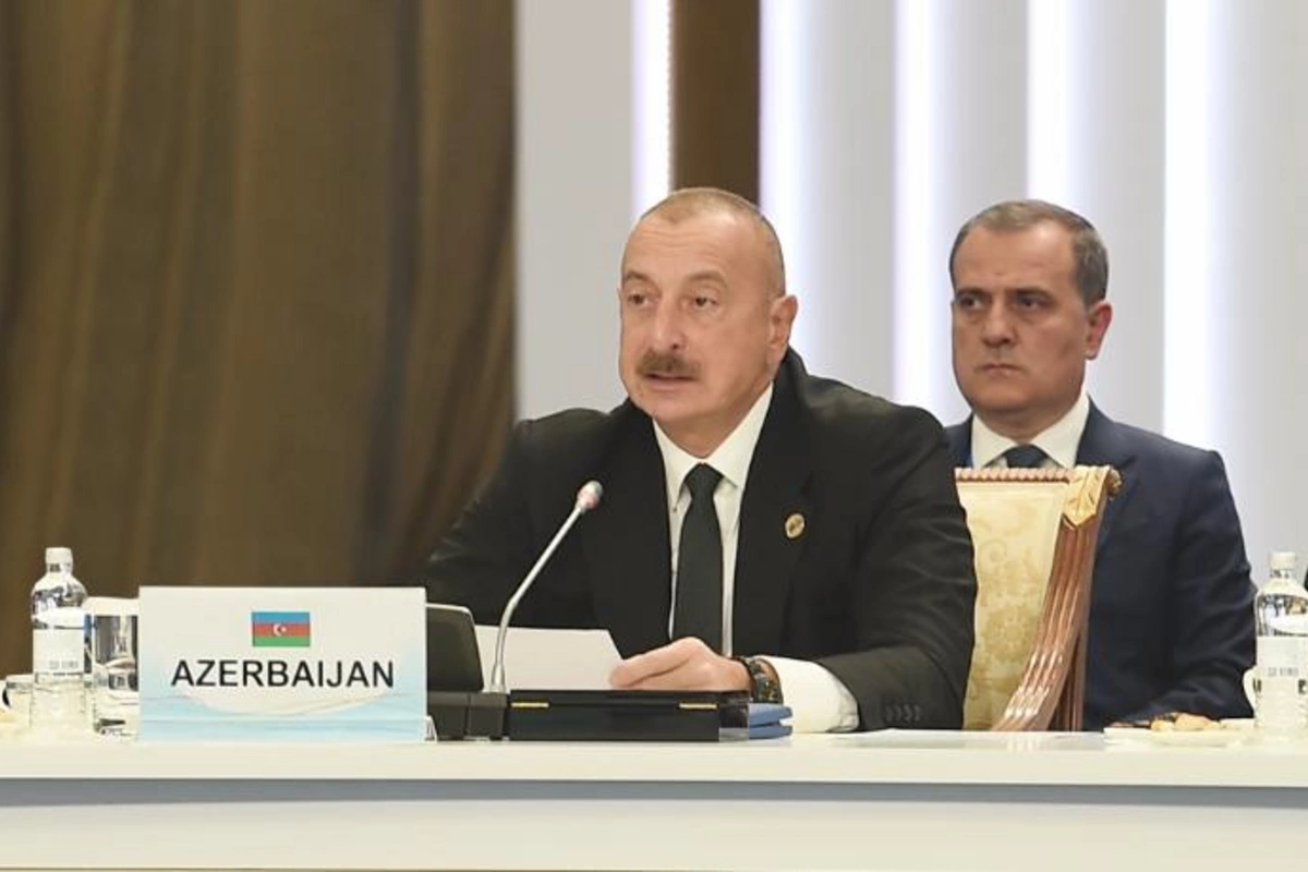 Azərbaycan lideri Astanadakı zirvə toplantısında iştirak etdi — VİDEO