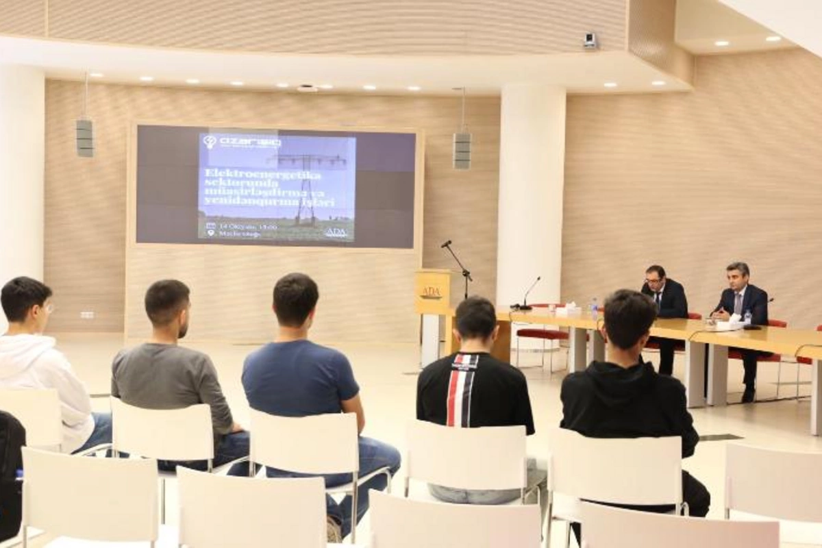 “Azərişıq” ASC-nin nümayəndə heyəti ADA Universitetində oldu — FOTOLAR
