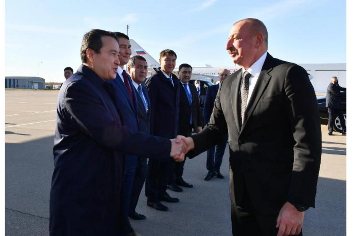 İlham Əliyevin Qazaxıstana işgüzar səfəri başa çatıb