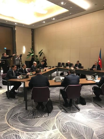 Azərbaycan, Rusiya və Ermənistan XİN rəhbərlərinin görüşü keçirilib — YENİLƏNİB (FOTO)