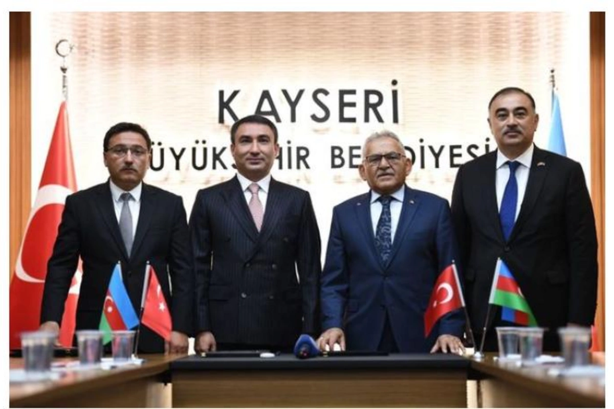 Şuşa və Kayseri şəhərləri qardaşlaşıb — FOTOLAR