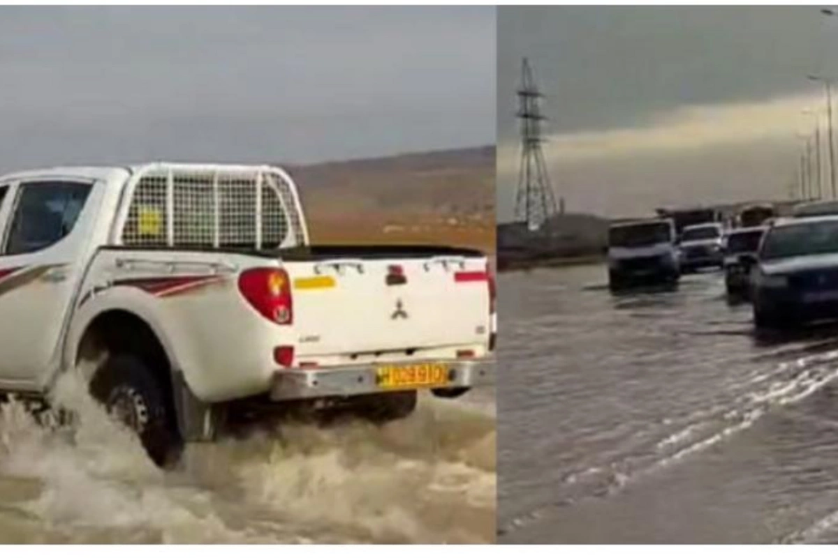 Magistral su kəmərindəki qəzanın baş verdiyi ərazidəki SON VƏZİYYƏT — VİDEO