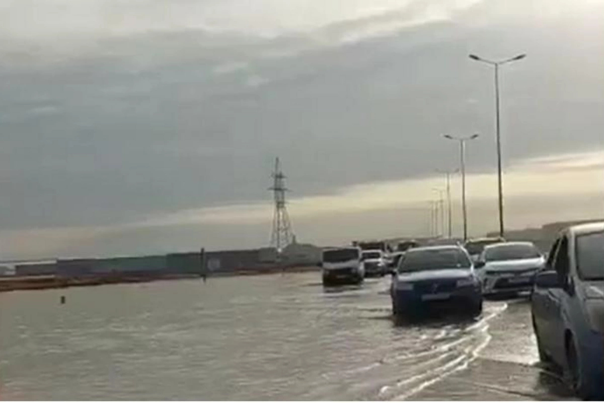 Su kəmərində qəza, Bakı-Qazax yolu bağlandı, DİN hərəkətə keçdi — YENİLƏNİB-4 (FOTO)